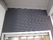 Aufzugs u. Eingangsüberdachung